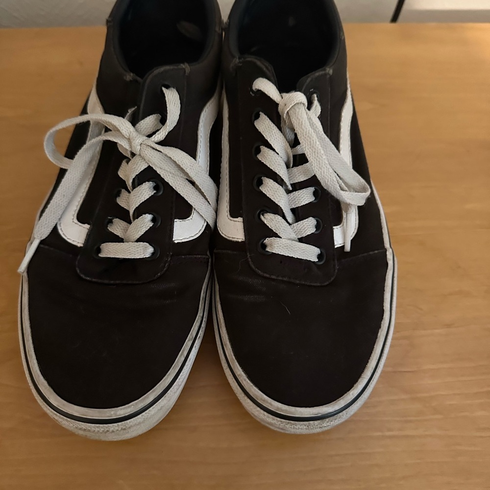 Vans Black and White Women's Sneakers